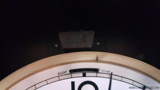 0159 - German LFS Hermle Westminster chime wall clock 9