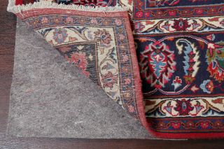 Vintage Traditional Floral Kashmar Oriental Area Rug RED Hand - made Carpet 10x13 12