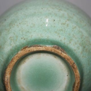 Chinese Old Longquan Kiln Celadon Glaze Porcelain Double - Gourd Vase 8