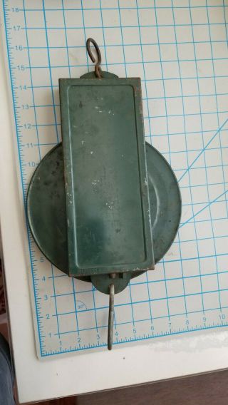 VINTAGE 1950 ' S HANSON HANGING DAIRY SCALE MODEL 60 MADE IN THE USA 4