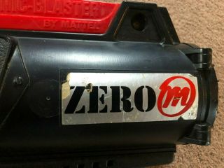 Rare Sonic Blaster Mattel Agent Zero M Toy 1964 - Not - Hard to Find 4