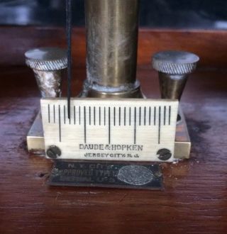 Daube & Hopken Balance Beam Scale - Antique Apothecary / Jeweler ' s Scale 2