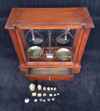 Daube & Hopken Balance Beam Scale - Antique Apothecary / Jeweler ' s Scale 3
