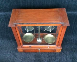 Daube & Hopken Balance Beam Scale - Antique Apothecary / Jeweler ' s Scale 6