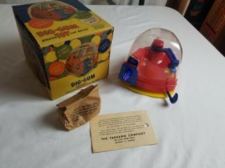 Vintage Dig - Gum Minature Toy Claw Machine