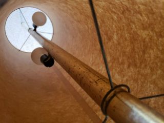 Vintage Mid century Floor to Ceiling Tension Pole Lamp. 5