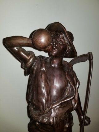 HENRI WEISSE - Bronze Sculpture (H 23 1/2 