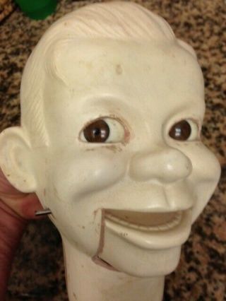 CUSTOM VENTRILOQUIST HEAD STICK DUMMY HEAD WITH MOVING EYES AND MOUTH 2