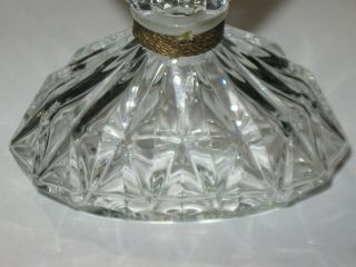 Vintage Jean Patou Joy Perfume Bottle Limited Baccarat Edition 1 OZ - Empty 3