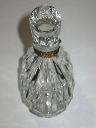 Vintage Jean Patou Joy Perfume Bottle Limited Baccarat Edition 1 OZ - Empty 4