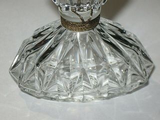 Vintage Jean Patou Joy Perfume Bottle Limited Baccarat Edition 1 OZ - Empty 7
