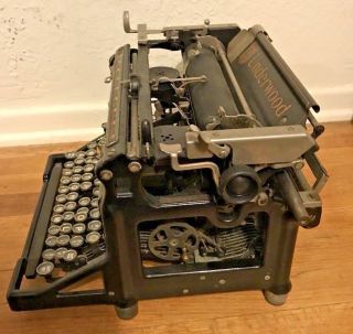 Vintage 1920 ' s Underwood Typewriter,  and RARE 3