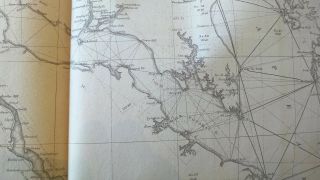 1863 US Coast Survey Chesapeake Bay,  Delaware Bay and the Delmarva Peninsula 4