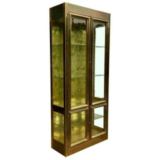 Mastercraft Illuminated Display Case Vitrine Cabinet Mid Century Modern 2