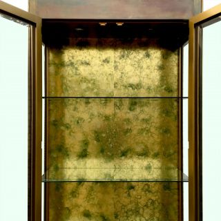 Mastercraft Illuminated Display Case Vitrine Cabinet Mid Century Modern 5