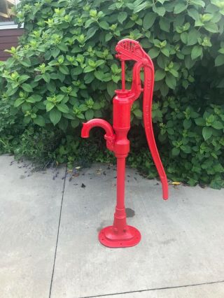 Antique Myers Hand Garden Water Pump 47 " Complete