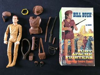 Vintage 1960s - Bill Buck - Fort Apache Fighters - Marx 2