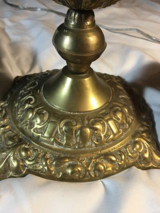 Antique Pharmaceutical and Trade Balance SCALE Solid Brass Cupid Decorated 99f 3