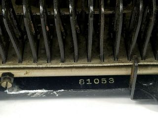 Antique 1900 ' s Corona 3 Folding Typewriter in Case Serial 81053 MFD 1916 10