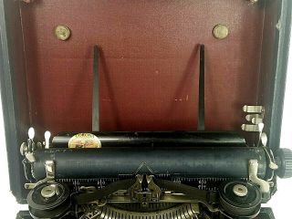 Antique 1900 ' s Corona 3 Folding Typewriter in Case Serial 81053 MFD 1916 6