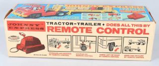 Johnny Express JE Tractor Trailer 1965 Topper Remote Control 33in truck 5
