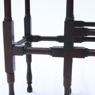 A George III Style Mahogany Spider Leg Gate Leg Table 19th Century Side Georgian 8