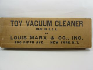 1959 Louis Marx Box 1274 Toy Vacuum Cleaner 1960s Spiegel