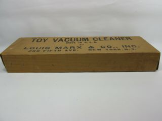 1959 LOUIS MARX BOX 1274 Toy Vacuum Cleaner 1960s Spiegel 4