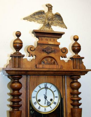 Antique Wall Clock Vienna Regulator 19th century Wall Clock PFEILKREUTZ 5