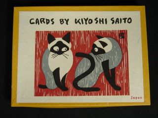 12 Kiyoshi Saito Real Woodblock Prints Boxed Old Stock