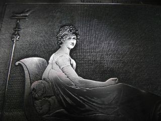 Madame Recamier _ Jacques - Louis David _french Bronze_napoleon Iii_griffins