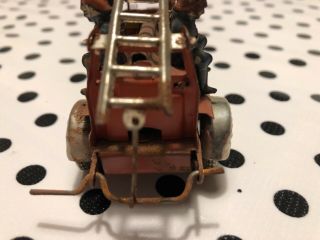1920`S ORIG PENNY TOY GERMAN TIN LITHO W/U 4” FIRE ENGINE Toy 7