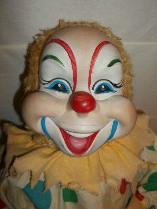 Rushton Star Toy Company Vintage Circus Clown Doll Atlanta GA VERY RARE 3