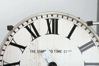 STANDARD ELECTRIC TIME CO CLOCK FACE 24 Inch 4