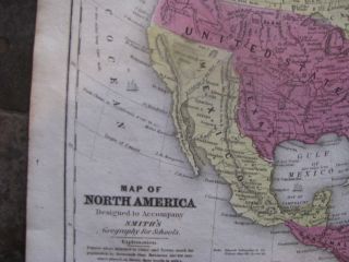 1839 Map of the United States,  Texas Republic,  Canada,  Mexico 5