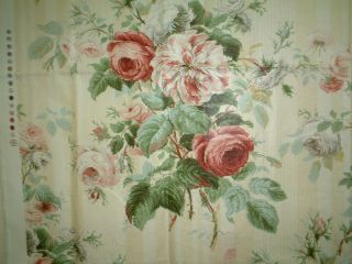 Colefax & Fowler Fabric Jubilee Rose - Classic Country House