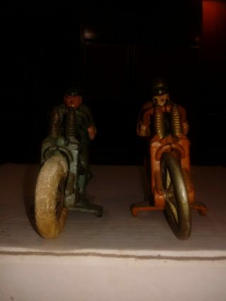 2 FOR 1.  HUBLEY HILL CLIMBERS ORIG.  1930 ' S TURQUOISE 2 6 INCH.  ORANGE REPOP 3