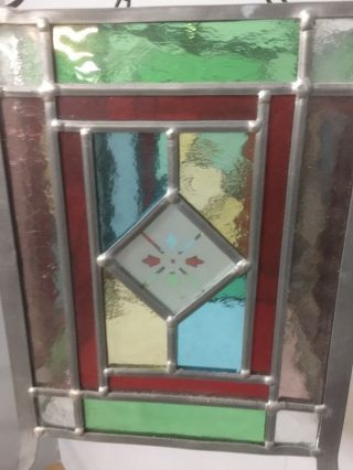 vintage stained glass lantern 4