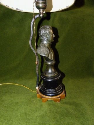 French Bronze Bouillotte Lamp Napoleon I With Lighter 10