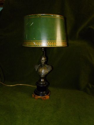 French Bronze Bouillotte Lamp Napoleon I With Lighter 4