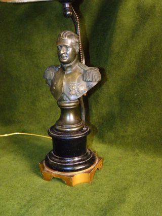 French Bronze Bouillotte Lamp Napoleon I With Lighter 7