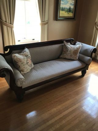 Carved Empire Sofa