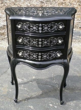French Directoire Style Side Table Commode