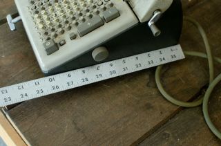 Vtg Monroe 50 ' s Adding Machine Calculator 9