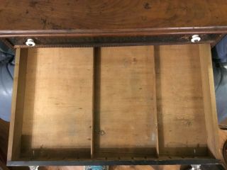 Clark ' s ONT Spool Cotton George A Clark Sole Agent General Store Wooden Cabinet 6
