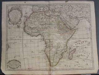 African Continent 1805 De L 