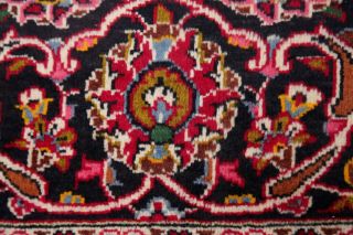VINTAGE Traditional Floral RED Area Rug Hand - Knotted Oriental Wool Carpet 10x13 10