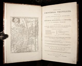 1779 Carver UNIVERSAL TRAVELLER 56 Maps,  Plates AMERICA China India Russia FOLIO 4