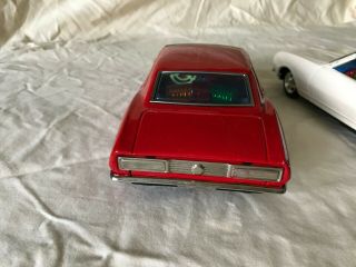 Taiyo Japan 1:18 67 CAMARO SS Battery Operated Tin Toy Car.  With boxes. 9