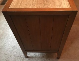 DREXEL MERIDAN CABINET BUFFET 1963 MID CENTURY 964 - 131 - 2 MARBLE TOP 5